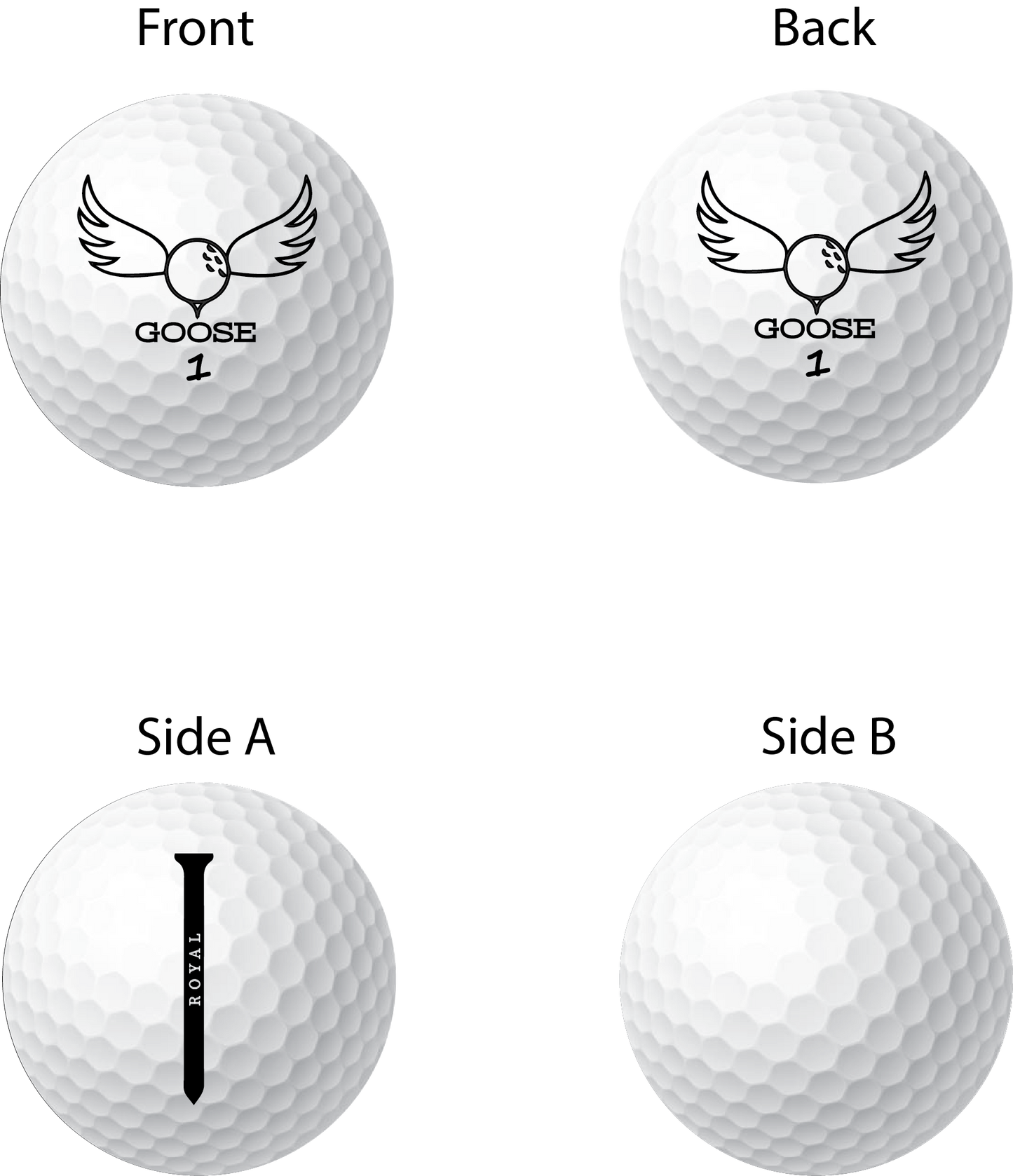Royal Goose - Golf Balls (12)