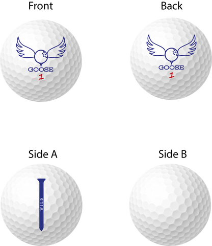 Wild Goose - Golf Balls (12)