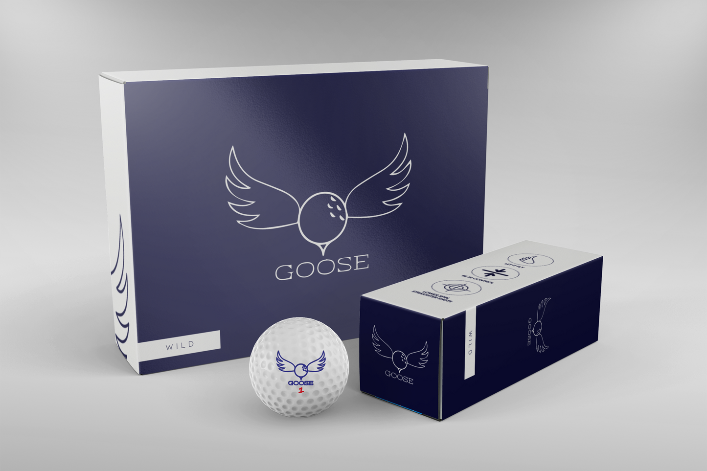 Wild Goose - Golf Balls (12)